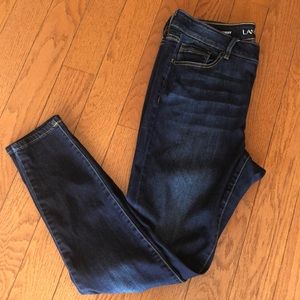 Lane Bryant jeans mid rise super stretch size 16